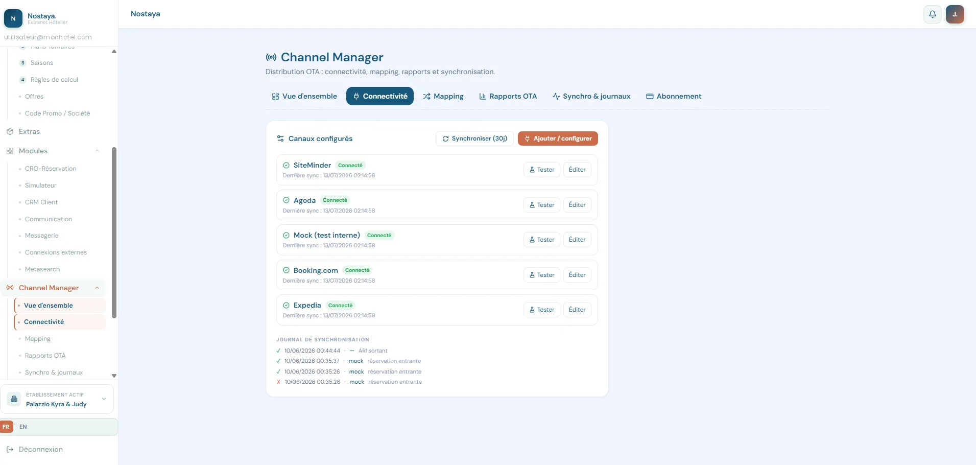 PMS, channel manager, moteur de réservation : qui fait quoi ?